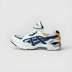 ASICS Gel-1130 Men’s Size 13 Retro Running Shoes White Blue Yellow GEL AHAR OG